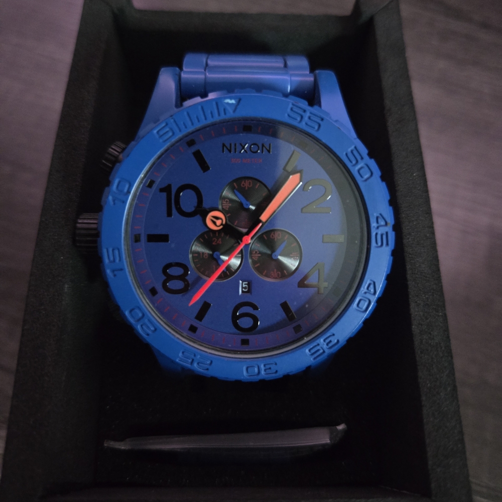 Nixon Vibrant Blue 51-30 Chronograph